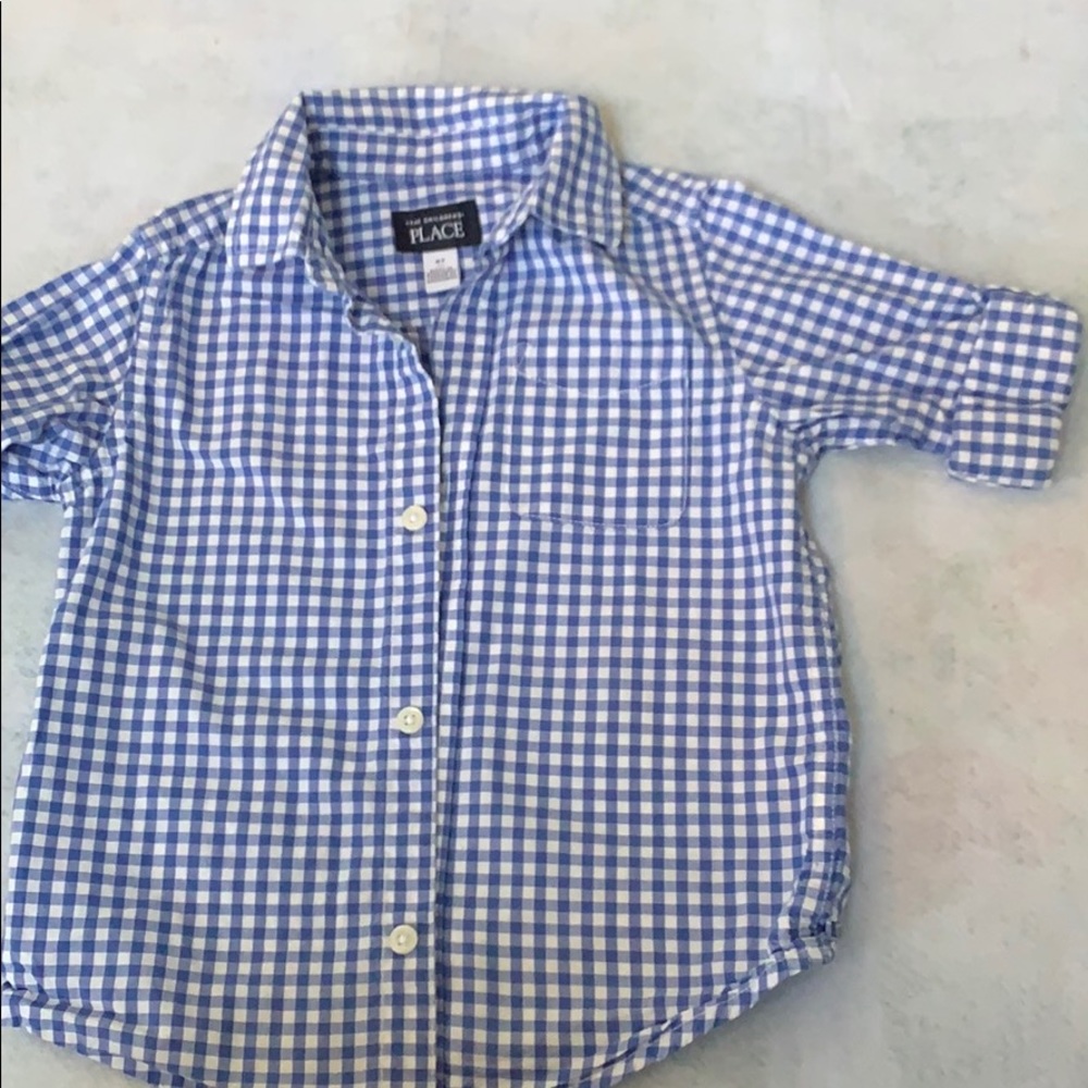 Boys, size 4T Children’s Place button down shirt